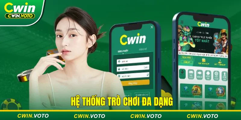 Trang chủ 52 CWIN cung cấp cho người chơi hệ thống trò chơi đa dạng