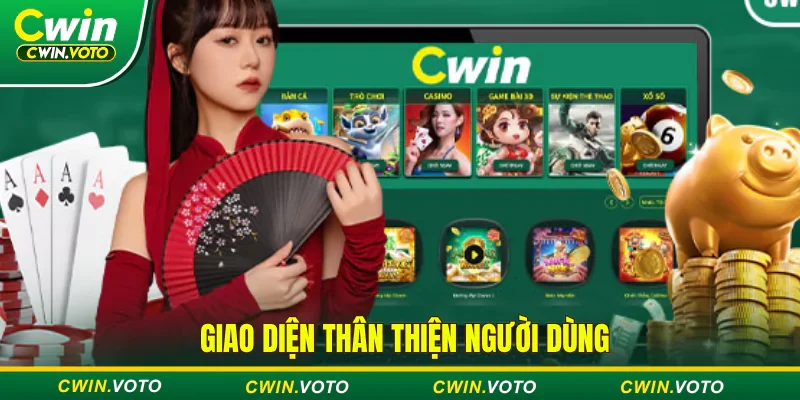 Giới thiệu Cwin - Nhà cái cá cược trực tuyến TOP 1 thị trường 3 Giao diện Cwin bắt mắt, thân thiện người dùng