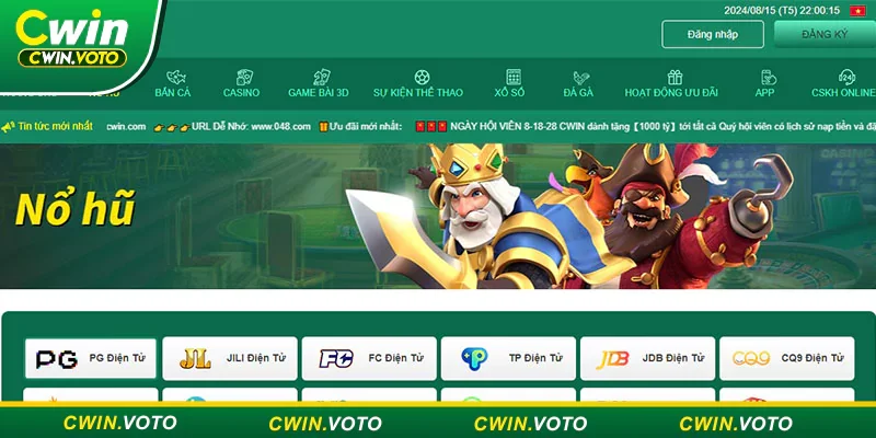 Giới thiệu Cwin - Nhà cái cá cược trực tuyến TOP 1 thị trường 1 Nhà cái Cwin sở hữu kho game đồ sộ