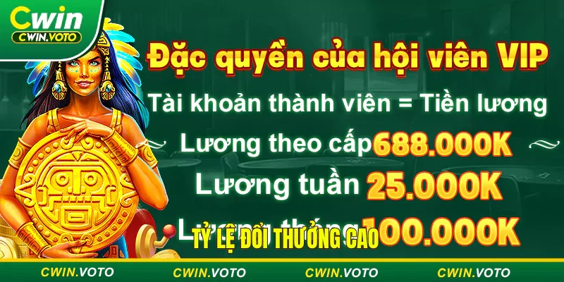 Hướng dẫn đăng nhập Cwin nhanh trên điện thoại & máy tính 3 Tỷ lệ đổi thưởng tại Cwin cao giúp tăng thu nhập nhanh